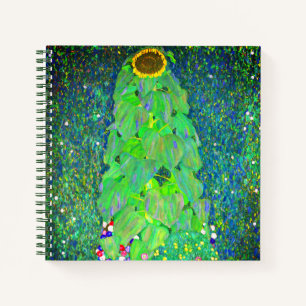 Gustav Klimt Sunflower Notizbuch