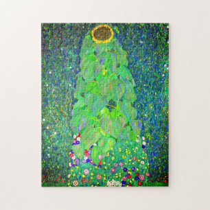 Gustav Klimt Sunflower Puzzle