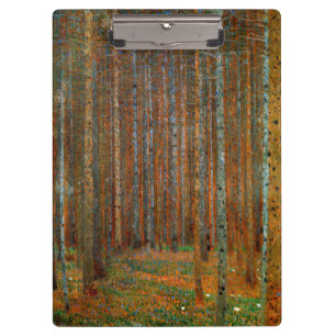 Gustav Klimt - Tannenwald Kiefernwald Klemmbrett