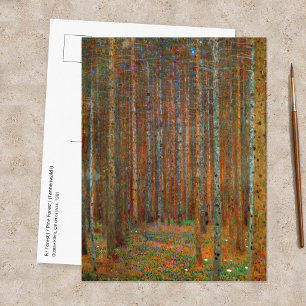 Gustav Klimt - Tannenwald Kiefernwald Postkarte