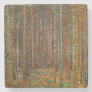 Gustav Klimt - Tannenwald Kiefernwald Steinuntersetzer