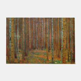 Gustav Klimt - Tannenwald Pinienwald Fußmatte