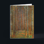 Gustav Klimt - Tannenwald Pinienwald Karte<br><div class="desc">Tannenwald Pinienwald - Gustav Klimt,  Öl auf Leinwand,  1902</div>