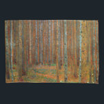 Gustav Klimt - Tannenwald Pinienwald Kissenbezug<br><div class="desc">Tannenwald Pinienwald - Gustav Klimt,  Öl auf Leinwand,  1902</div>