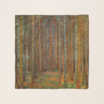 Gustav Klimt - Tannenwald Pinienwald Schal<br><div class="desc">Tannenwald Pinienwald - Gustav Klimt,  Öl auf Leinwand,  1902</div>