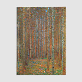 Gustav Klimt - Tannenwald Pinienwald Seidenpapier