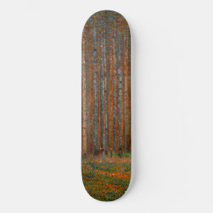 Gustav Klimt - Tannenwald Pinienwald Skateboard