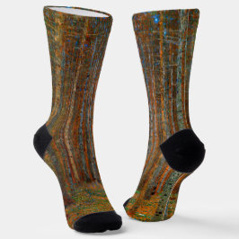 Gustav Klimt - Tannenwald Pinienwald Socken
