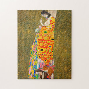 Gustav Klimt The Hope II, Die Hoffnung II Puzzle