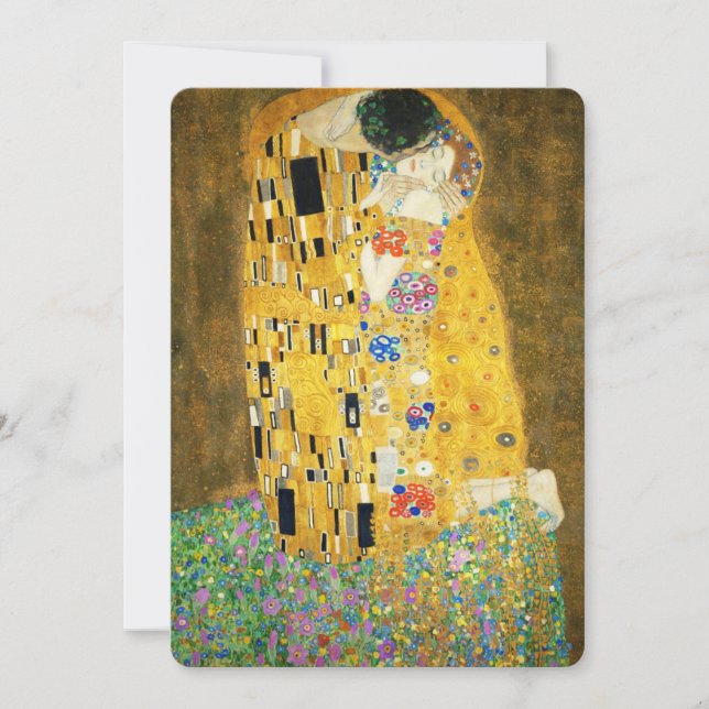 Gustav Klimt The Kiss (Vorderseite)