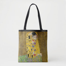 Gustav Klimt – The Kiss – Custom Text