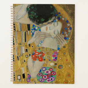 Gustav Klimt-The Kiss(Detail) Gold Leaf Kunstwer Planer