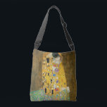 Gustav Klimt The Kiss Tragetaschen Mit Langen Trägern<br><div class="desc">Gustav Klimt Die Vintage Jugendstil-Malerei Der Kuss wurde zwischen 1907 und 1908, dem Höhepunkt seiner Goldenen Periode, vom österreichischen Symbolik-Maler Gustav Klimt gemalt, als er eine Reihe von Werken in einem ähnlich vergoldeten Stil malte. Das Gemälde gilt weithin als Meisterwerk der frühen Moderne. Es ist ein Symbol des Wiener Jugendstils...</div>