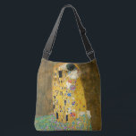 Gustav Klimt The Kiss Tragetaschen Mit Langen Trägern<br><div class="desc">Gustav Klimt Die Vintage Jugendstil-Malerei Der Kuss wurde zwischen 1907 und 1908, dem Höhepunkt seiner Goldenen Periode, vom österreichischen Symbolik-Maler Gustav Klimt gemalt, als er eine Reihe von Werken in einem ähnlich vergoldeten Stil malte. Das Gemälde gilt weithin als Meisterwerk der frühen Moderne. Es ist ein Symbol des Wiener Jugendstils...</div>