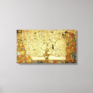 Gustav Klimt The Tree of Life Vintage Art New Leinwanddruck