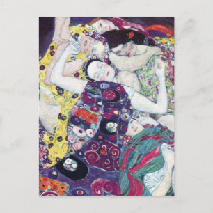 Gustav Klimt The Virgin Postcard Postkarte