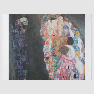 Gustav Klimt Tod und Leben (1910-1915) Seidenpapier