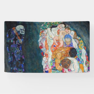Gustav Klimt - Tod und Leben Banner