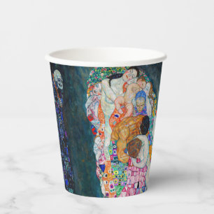 Gustav Klimt - Tod und Leben Pappbecher
