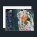 Gustav Klimt - Tod und Leben Postkarte<br><div class="desc">Tod und Leben - Gustav Klimt,  Öl auf Leinwand,  1910-1915</div>