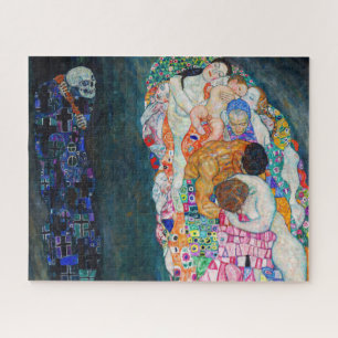 Gustav Klimt - Tod und Leben Puzzle