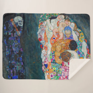 Gustav Klimt - Tod und Leben Sherpadecke