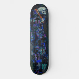 Gustav Klimt - Tod und Leben Skateboard