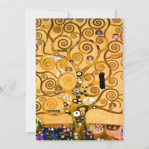 Gustav Klimt Tree of Life Ankündigung