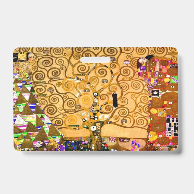Gustav Klimt Tree of Life Ausweis (Vorderseite)