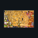 Gustav Klimt Tree of Life Begleitkarte<br><div class="desc">Eintrittskarten mit Gustav Klimts Wandgemälde Der Baum des Lebens,  Die Stilfriese (1905-1911). Es besteht aus drei Mosaiken: Die Erwartung,  Ritter und die Embrace. Eine schöne Frau,  ein goldener Baum und zwei Liebhaber in einer Umarmung werden dargestellt. Ein wunderbares Geschenk für Jugendliche und österreichische Kunstliebhaber.</div>