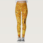 Gustav Klimt Tree of Life: Jugendstil-Symbolist Leggings<br><div class="desc">Mit diesem Meisterwerk, dem "Baum des Lebens" von Gustav Klimt (aus der Stilfrize), können Sie Ihren Platz stärken. Dieses gefeierte Jugendstil-Kunstwerk besticht durch seine schwindelerregenden, goldenen Äste, komplizierten Muster und symbolischen Motive, die die Reise, Verbindung und Wachstum des Lebens darstellen. Klimts prächtige, goldene, mosaikähnliche Details und abstrakte Formen schaffen ein...</div>