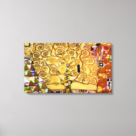 Gustav Klimt Tree of Life: Jugendstil-Symbolist Leinwanddruck