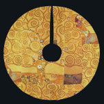 Gustav Klimt Tree of Life: Jugendstil-Symbolist Polyester Weihnachtsbaumdecke<br><div class="desc">Mit diesem Meisterwerk, dem "Baum des Lebens" von Gustav Klimt (aus der Stilfrize), können Sie Ihren Platz stärken. Dieses gefeierte Jugendstil-Kunstwerk besticht durch seine schwindelerregenden, goldenen Äste, komplizierten Muster und symbolischen Motive, die die Reise, Verbindung und Wachstum des Lebens darstellen. Klimts prächtige, goldene, mosaikähnliche Details und abstrakte Formen schaffen ein...</div>