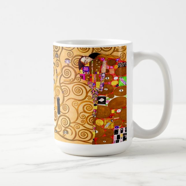 Gustav Klimt Tree of Life Kaffeetasse (Rechts)