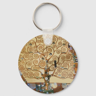Gustav Klimt Tree Of Life Schlüsselanhänger