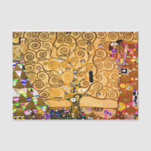Gustav Klimt Tree of Life Seidenpapier