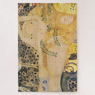 Gustav Klimt - Wasser-Schlangen I Puzzle