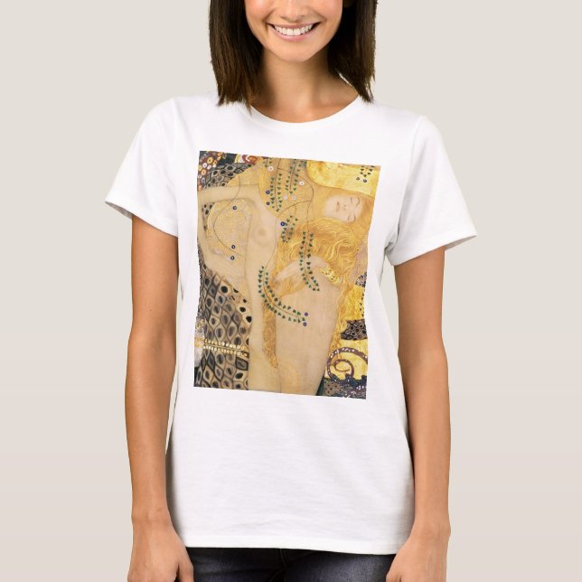 Gustav Klimt - Wasserläufe I T-Shirt (Vorderseite)