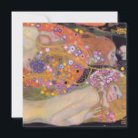 Gustav Klimt - Wasserläufe II Einladung<br><div class="desc">Wasserschlangen II - Gustav Klimt,  Öl auf Leinwand,  1904-1907</div>