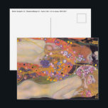 Gustav Klimt - Wasserläufe II Postkarte<br><div class="desc">Wasserschlangen II - Gustav Klimt,  Öl auf Leinwand,  1904-1907</div>