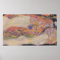 Gustav Klimt - Wasserschlangen II