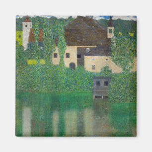Gustav Klimt - Wasserschloss Magnet