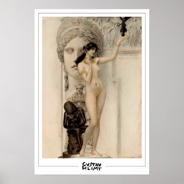 Gustav Klimt Zedign Art Poster #242 (Vorne)