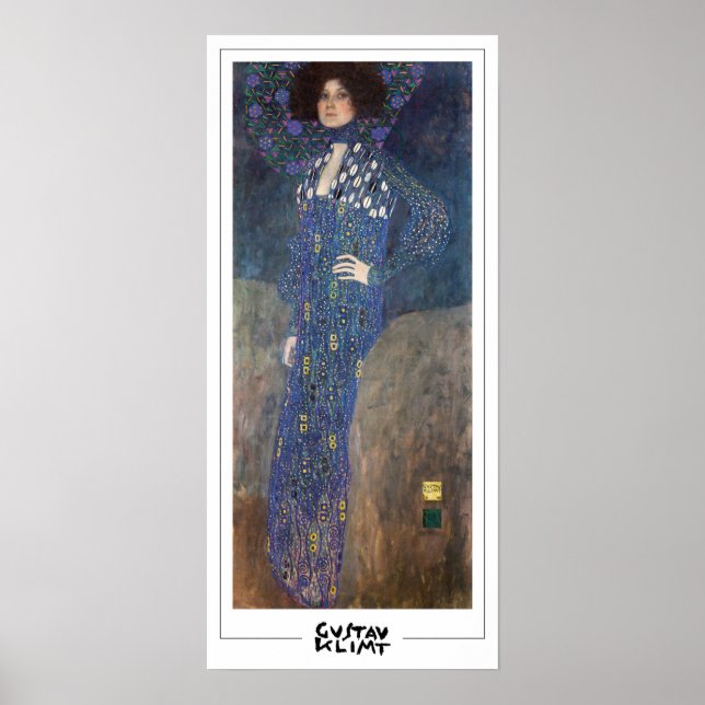 Gustav Klimt Zedign Art Poster #400 (Vorne)