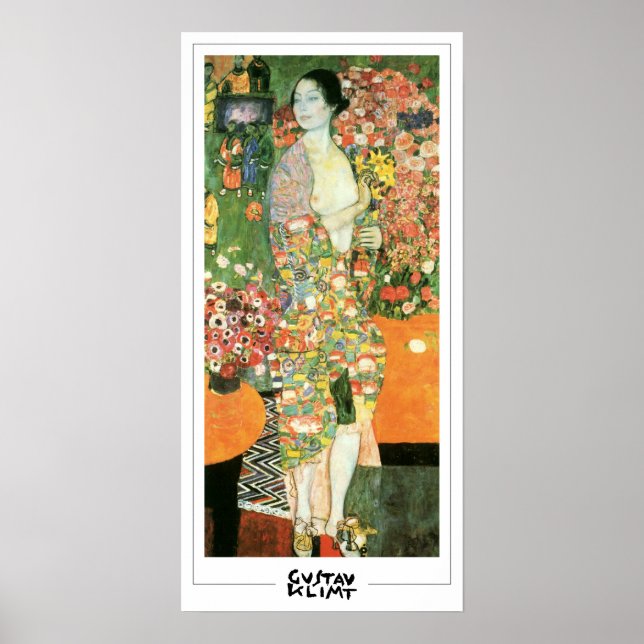 Gustav Klimt Zedign Art Poster #419 (Vorne)