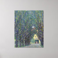 Gustav Klimts Allee im Kammer Gemälde.