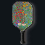 Gustav Klimts Bauerngarten mit Sonnenblumen<br><div class="desc">Gustav Klimts Bauerngarten mit Sonnenblumen Pickleball Paddle.</div>