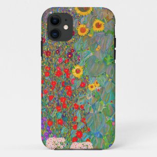 Gustav Klimts Bauerngarten mit Sonnenblumen Case-Mate iPhone Hülle