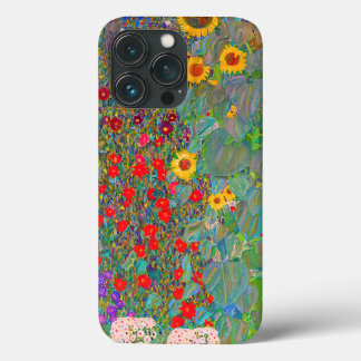 Gustav Klimts Bauerngarten mit Sonnenblumen Case-Mate iPhone Hülle