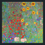Gustav Klimts Bauerngarten mit Sonnenblumen Fotodruck<br><div class="desc">Gustav Klimts Bauerngarten mit Sonnenblumen Foto Print.</div>
